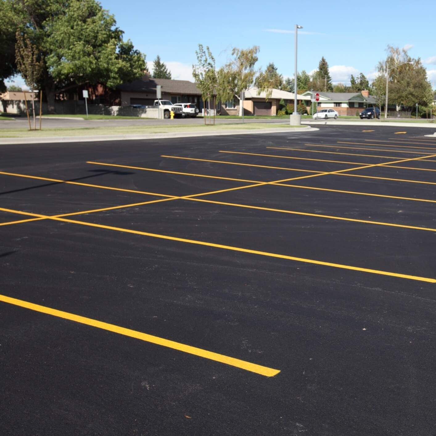 parking lot striping idaho washington